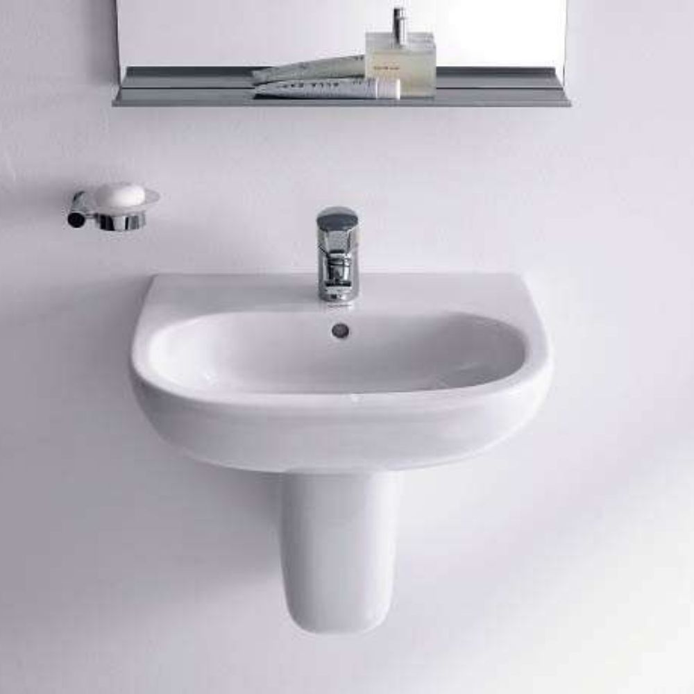 Duravit D-Code White Ceramic Wash Basin
